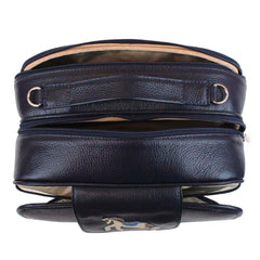 Bolsa de Bebê Mini Cavalo Joca em Couro