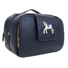 Bolsa de Bebê Mini Cavalo Joca em Couro