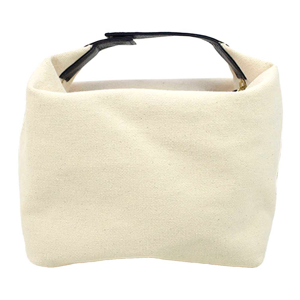 Necessaire Linha Algodão Cavalo Joca em Algodão e Couro Personalizada