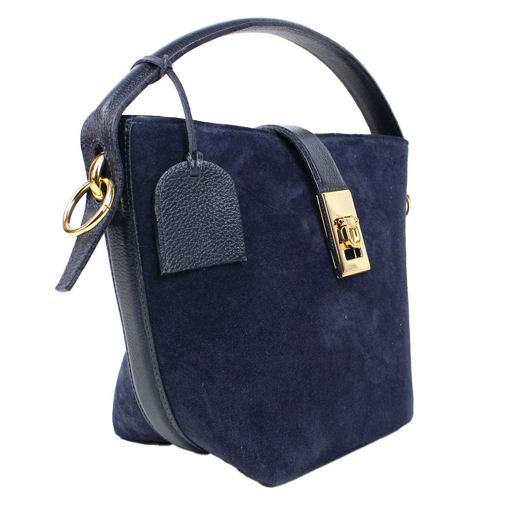 Bolsa Domenica em Camurça Personalizada