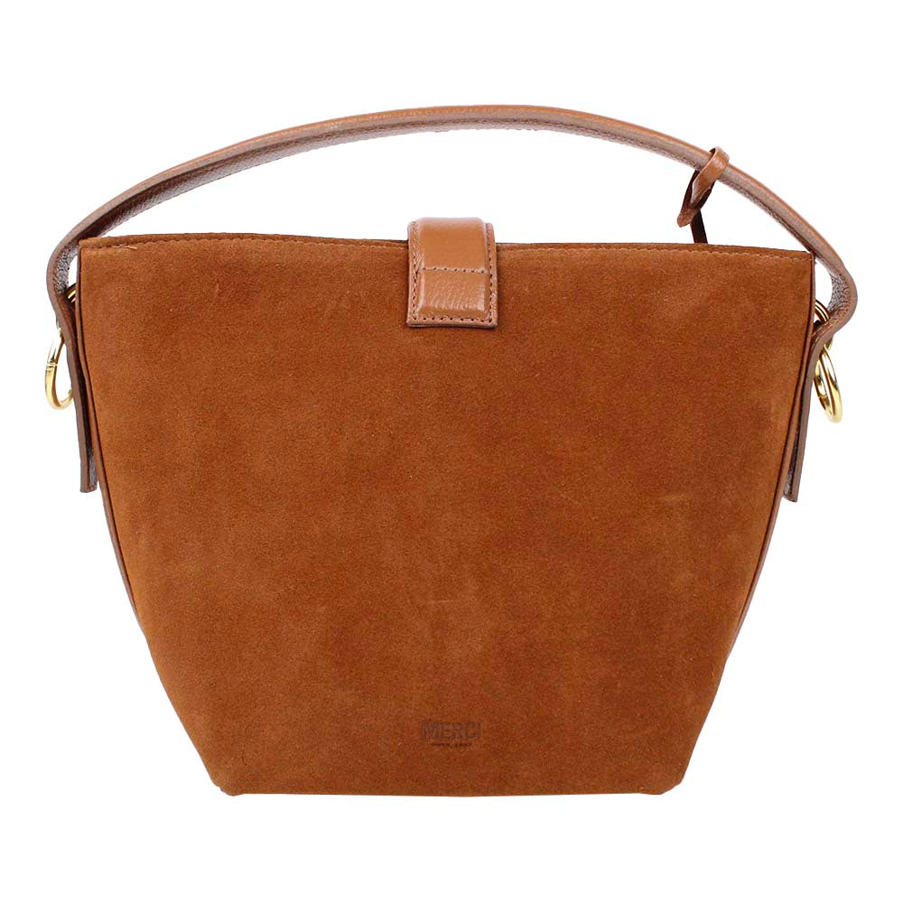 Bolsa Domenica em Camurça Personalizada