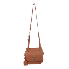 Bolsa Florence Caramelo Liso Pronta Entrega
