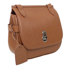 Bolsa Florence Caramelo Liso Pronta Entrega