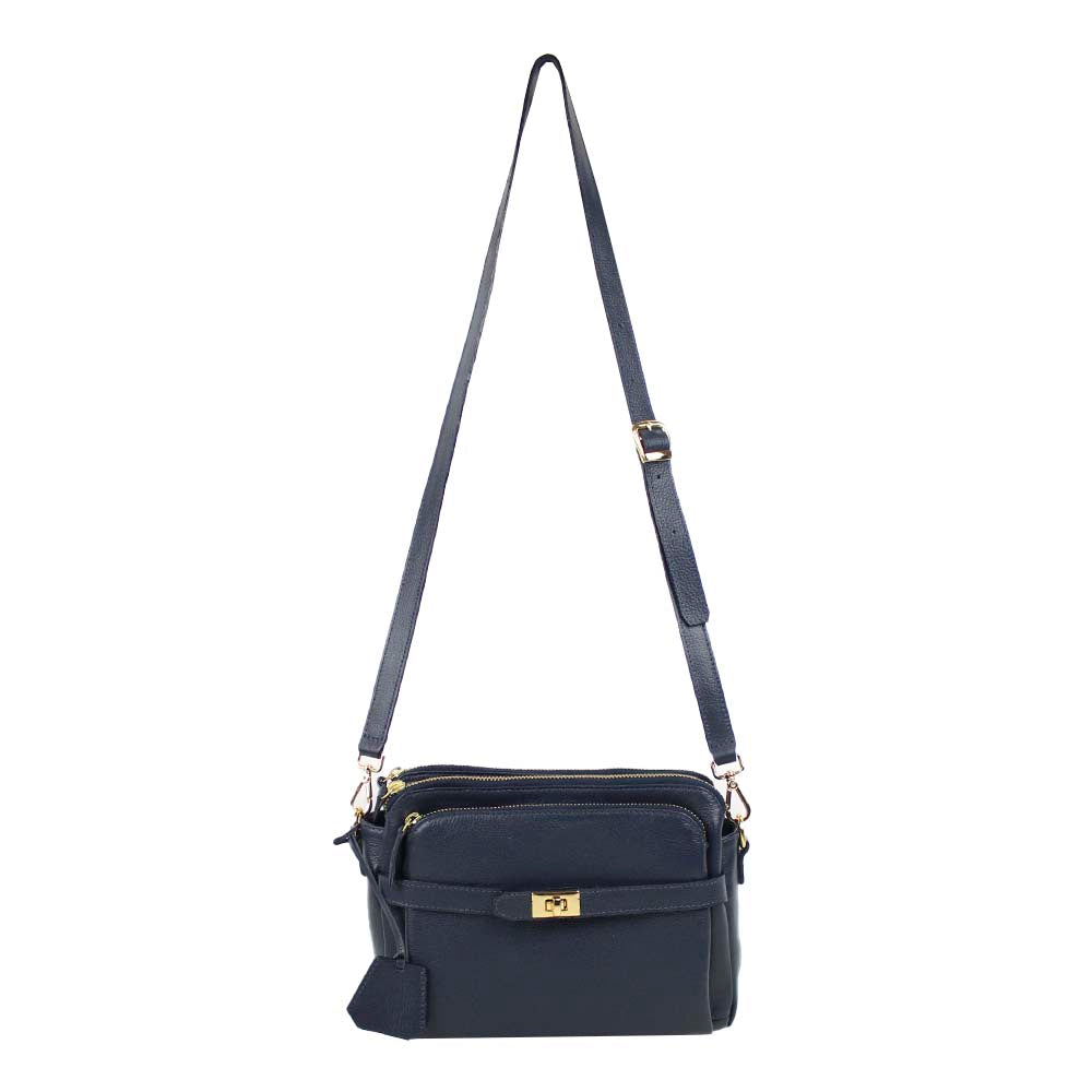 Bolsa Travel Marinho Liso Pronta Entrega