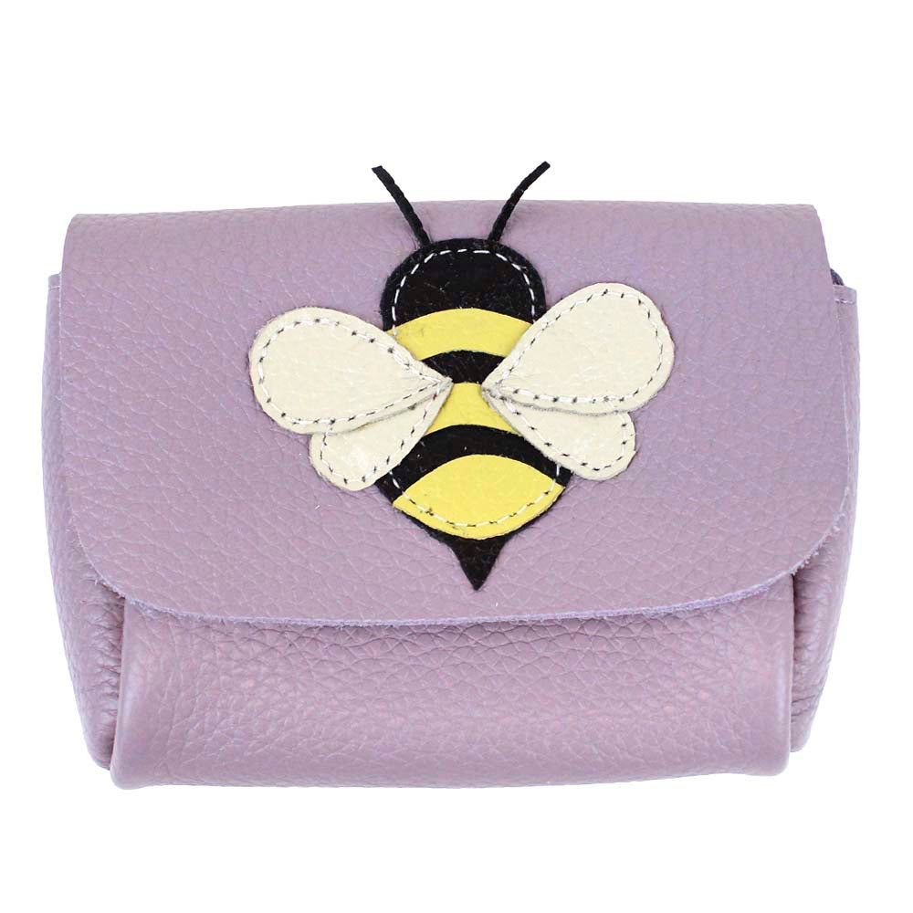 Bolsa Infantil Abelha em Couro