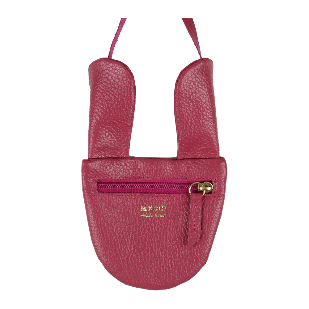 Bolsa Infantil Coelhinho em Couro Personalizada
