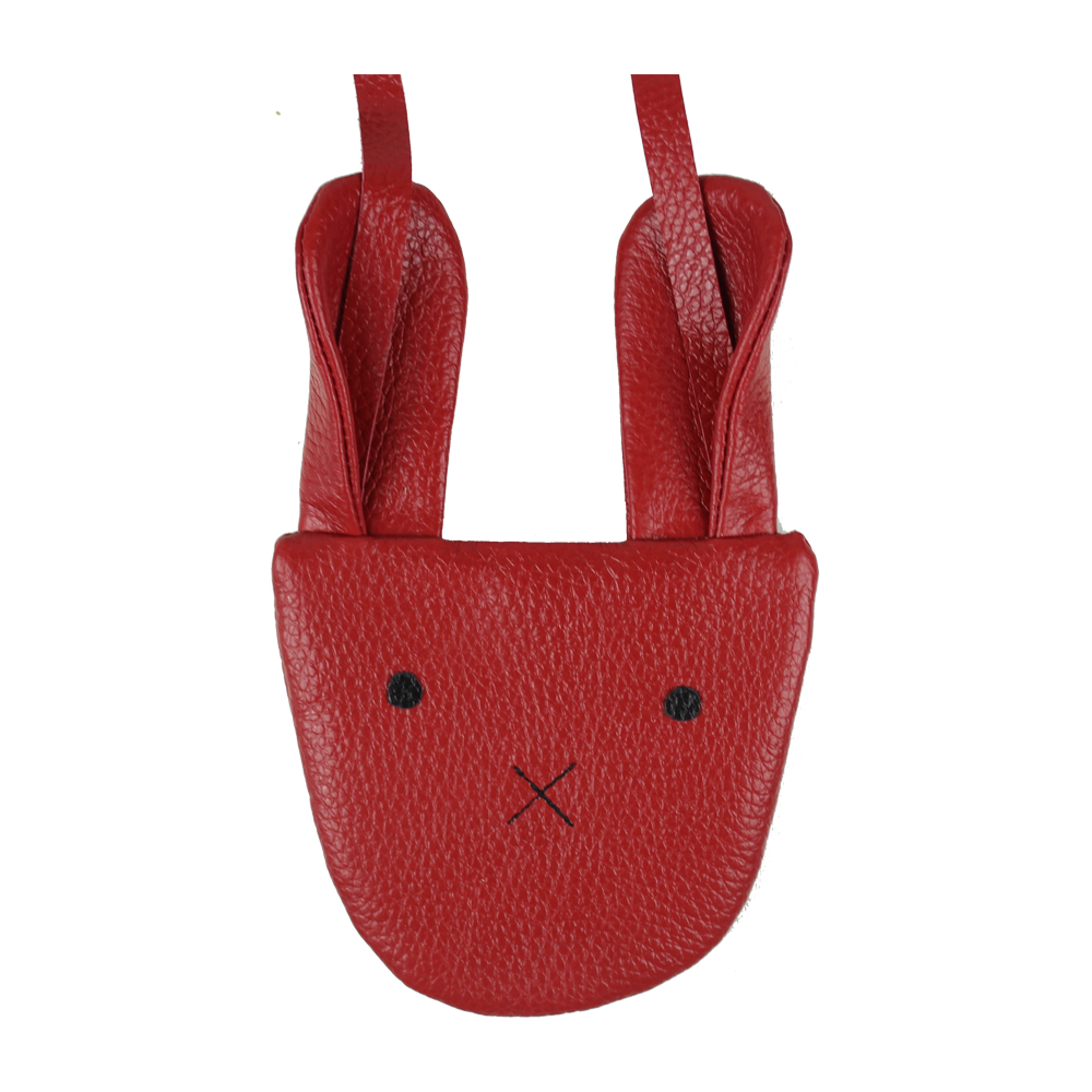 Bolsa Infantil Coelhinho em Couro Personalizada