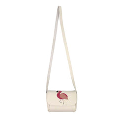 Bolsa Infantil Flamingo em Couro Personalizada