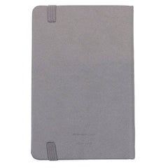 Moleskine Cinza Claro Liso Pronta Entrega