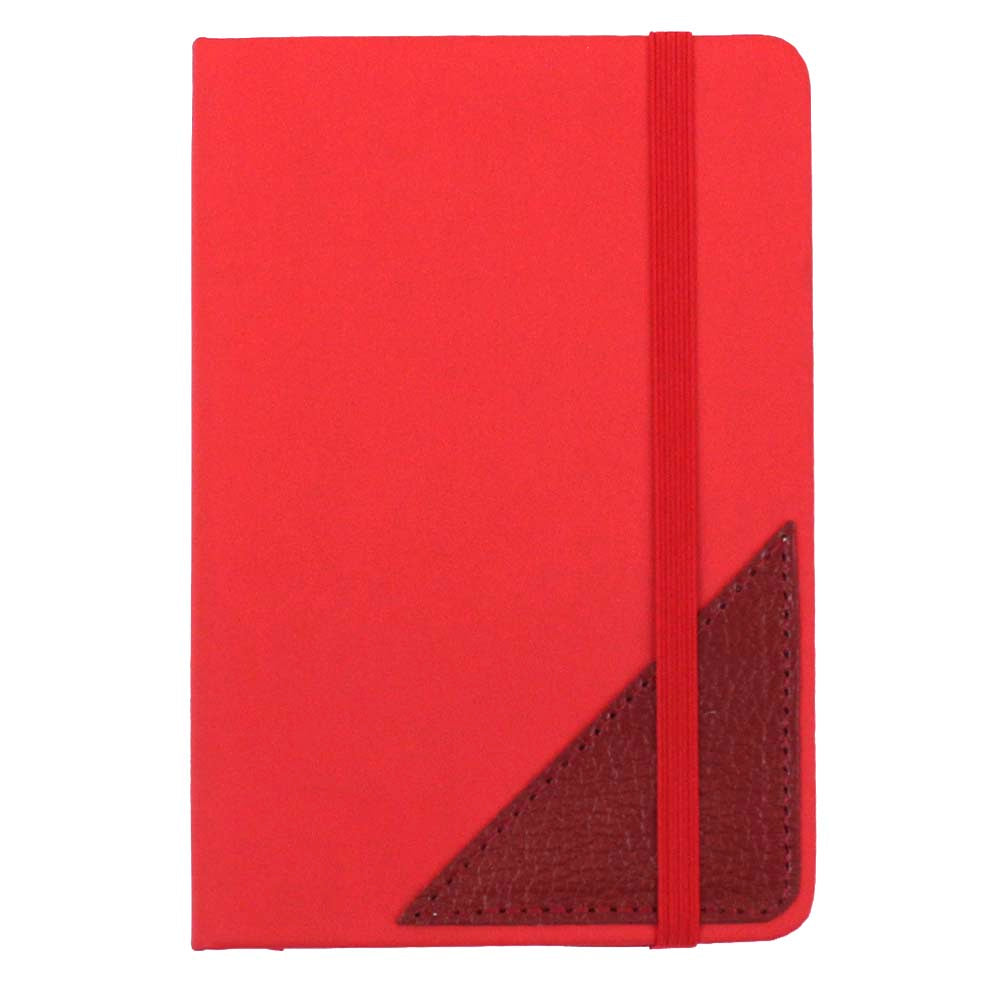 Caderninho Merci Vermelho Liso Pronta Entrega