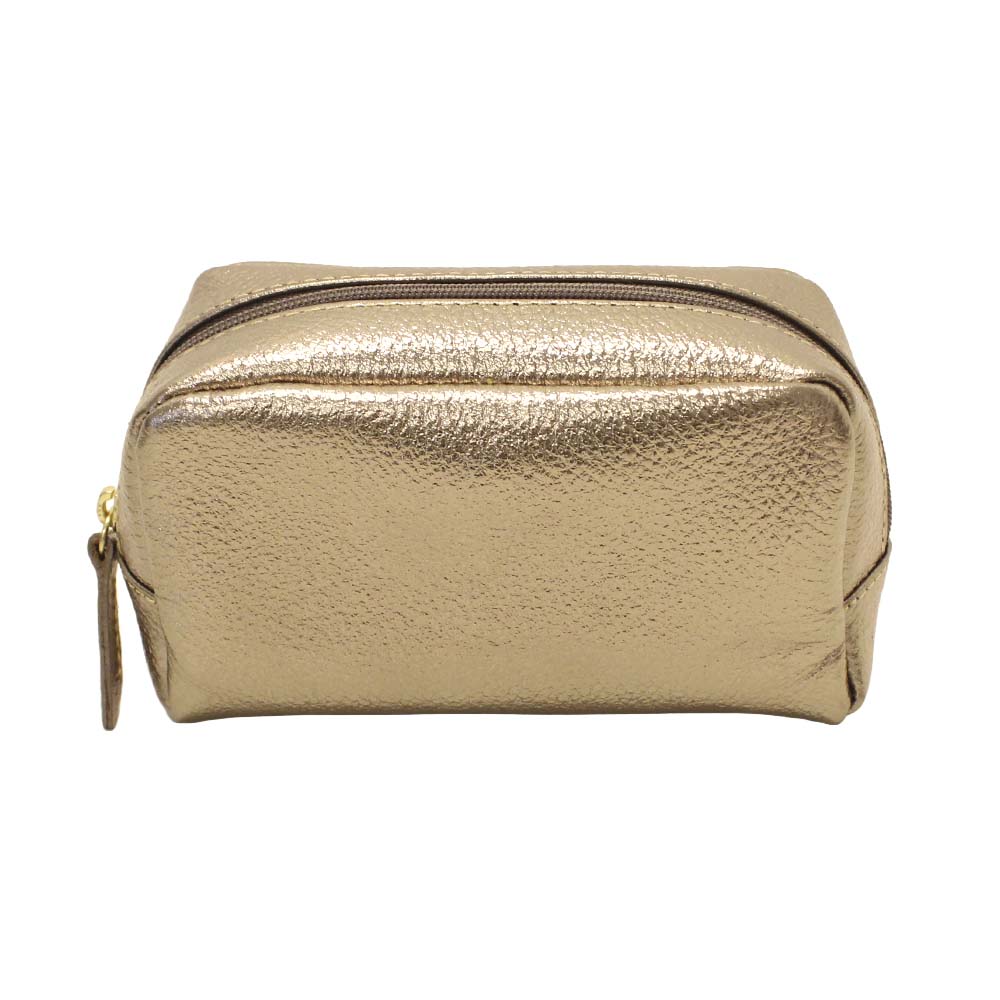 Necessaire Julie P Ouro Velho Pronta Entrega