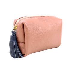 Necessaire Julie PP Algodão Doce Liso com Oceano Pronta Entrega