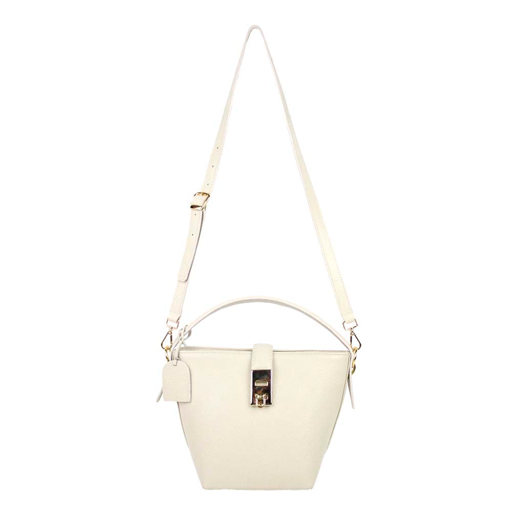 Bolsa Domenica Off White Liso Pronta Entrega