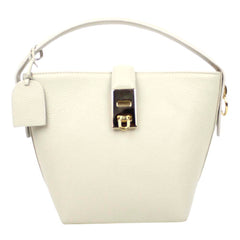 Bolsa Domenica Off White Liso Pronta Entrega
