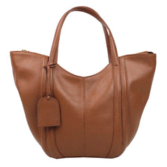 Bolsa Poppy Caramelo Liso Pronta Entrega