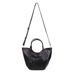 Bolsa Poppy Preto Liso Pronta Entrega