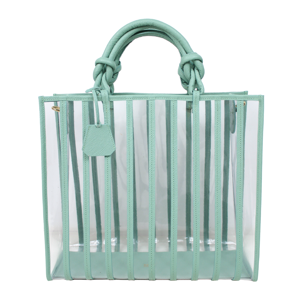 Bolsa Raquel G em Couro e Vinil Personalizada