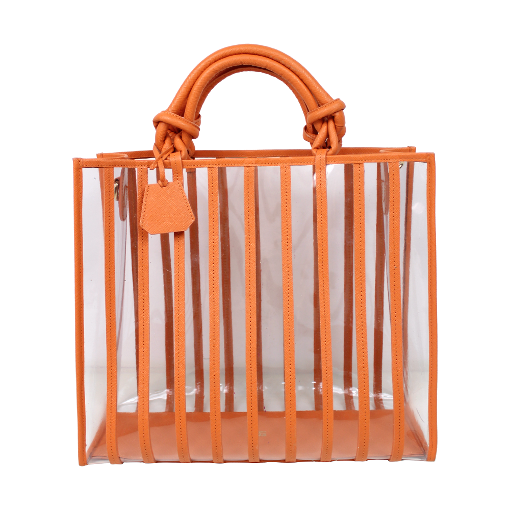 Bolsa Raquel G em Couro e Vinil Personalizada