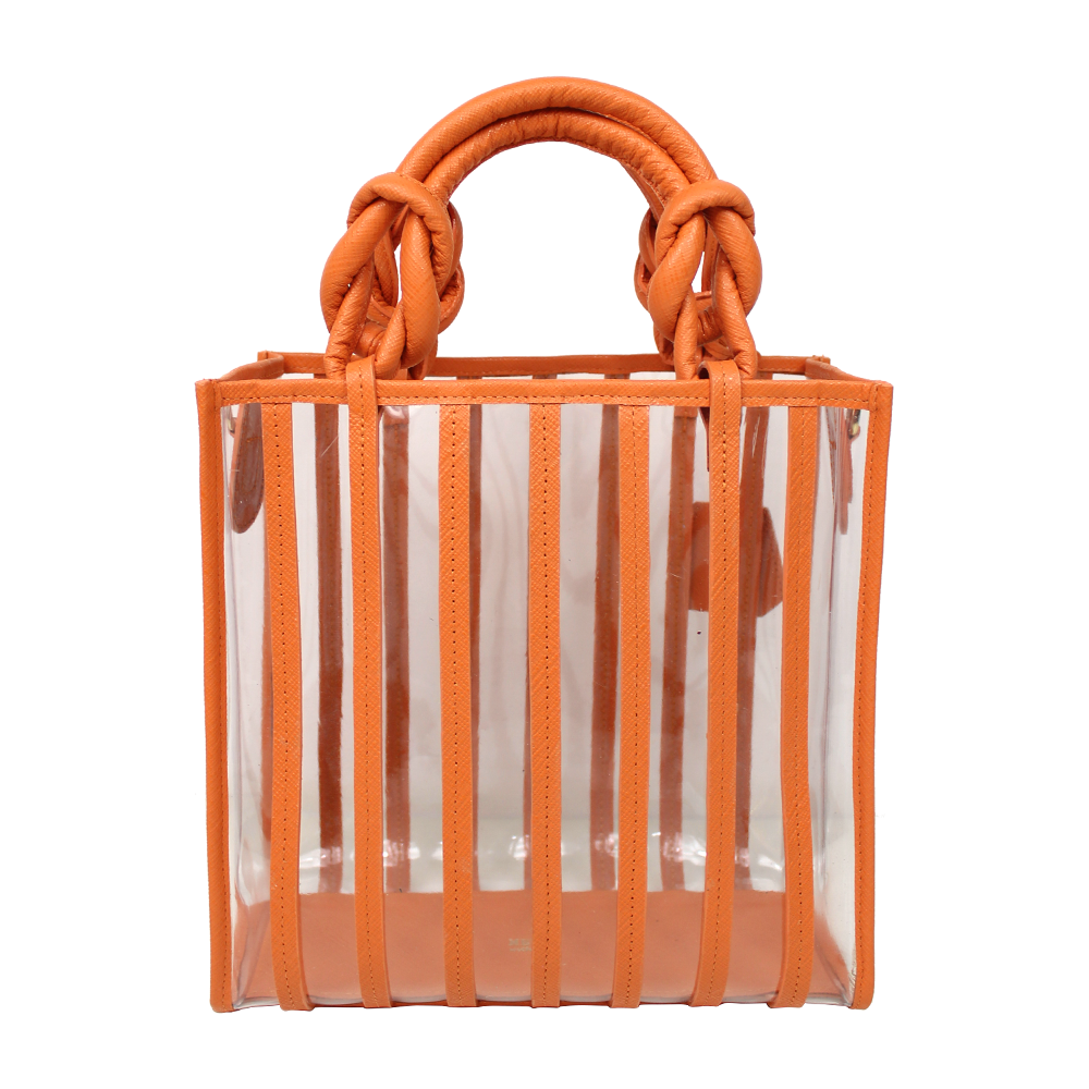 Bolsa Raquel P Tangerina Prada Pronta Entrega