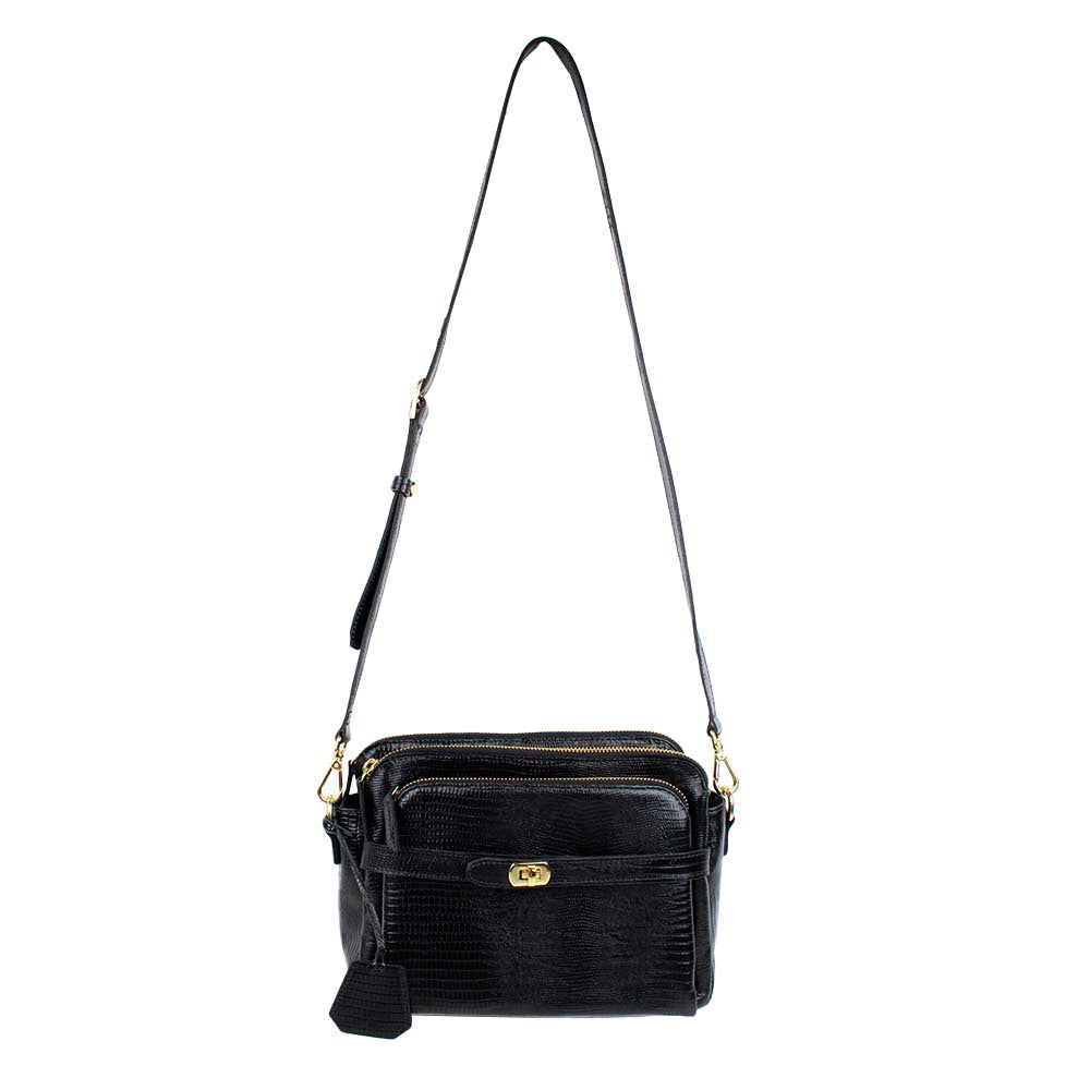Bolsa Travel Preto Paris Pronta Entrega