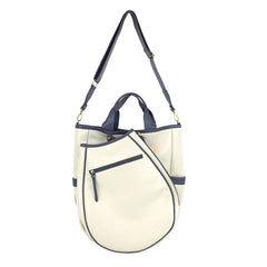 Bolsa Wimbledon Off Withe Liso com Oceano e Caramelo Liso Pronta Entrega