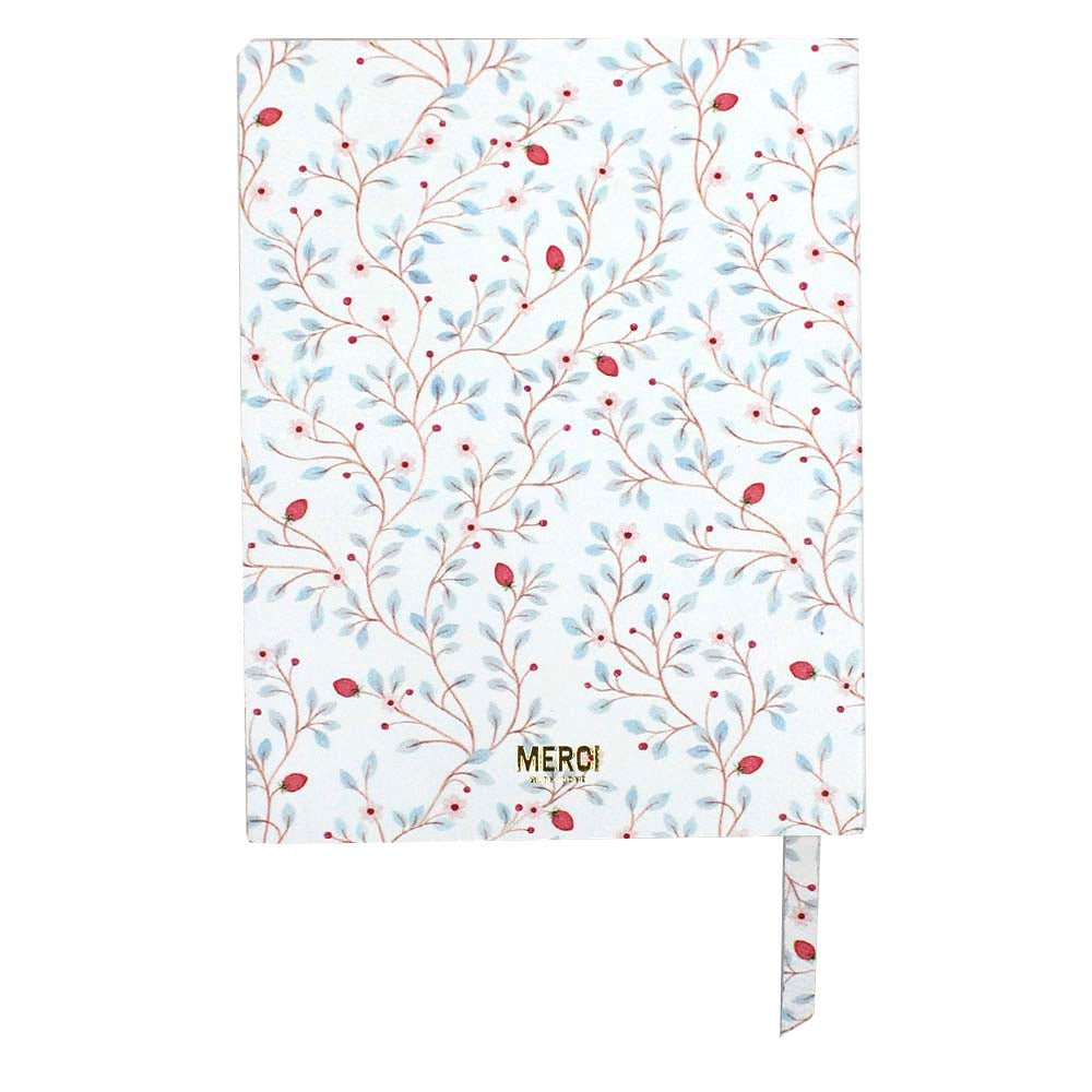 Caderno My Notes Estampa Blossom Tecido Pronta Entrega