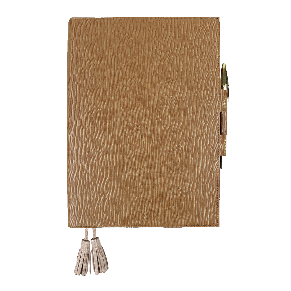 Caderno Toujours G em Couro Personalizado