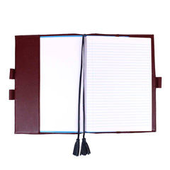 Caderno Toujours G Burgundy Liso com Marinho Liso Pronta Entrega