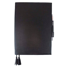 Caderno Toujours G Masculino Preto Liso com Preto Paris Pronta Entrega