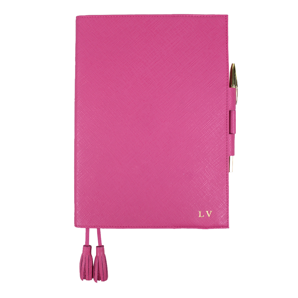 Caderno Toujours G em Couro Personalizado
