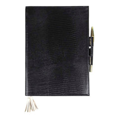 Caderno Toujours G Preto Paris com Off White Liso Pronta Entrega