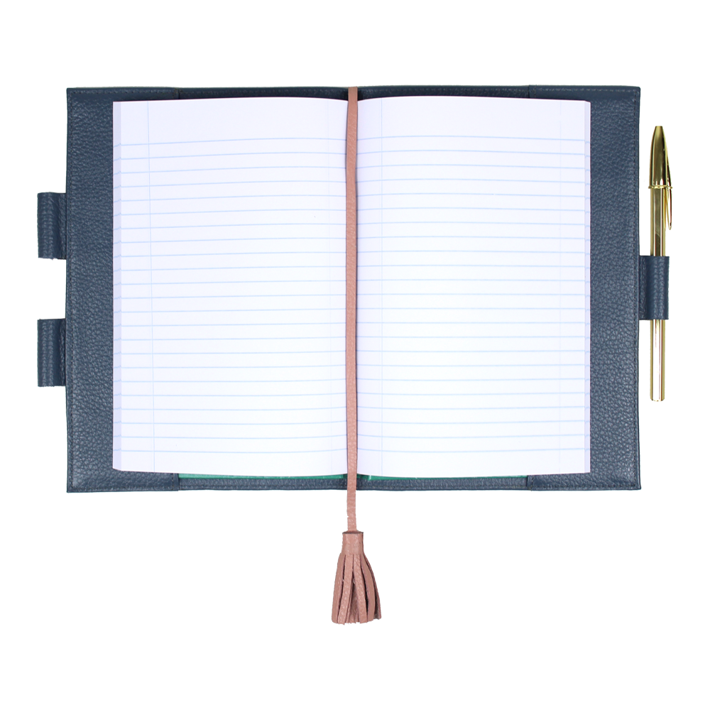 Caderno Toujours P em Couro Personalizado