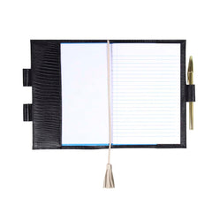 Caderno Toujours P Preto Paris com Off White Lesard Pronta Entrega