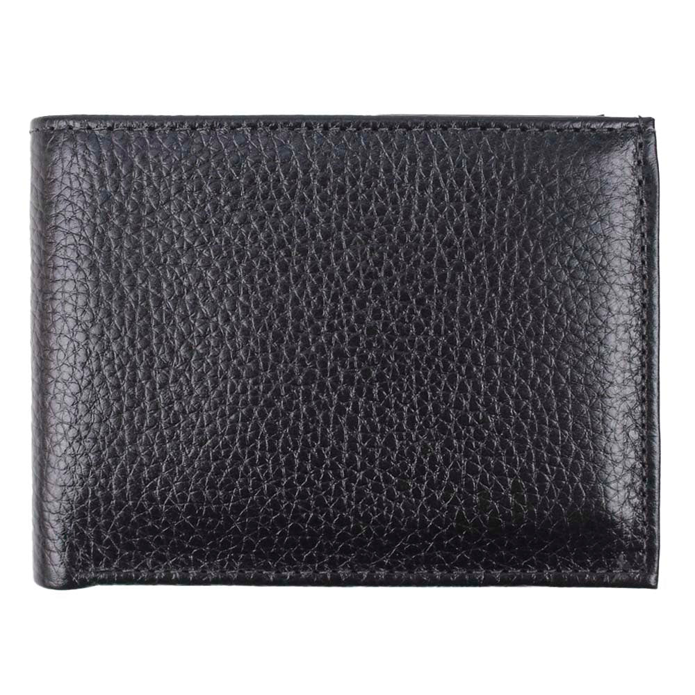 Carteira Masculina Photo Double Preto Liso Pronta Entrega