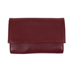 Carteira Tati Burgundy Liso Pronta Entrega
