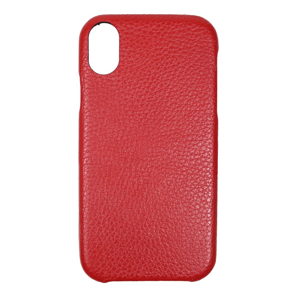 Case iPhone X e XS Vermelho Liso Pronta Entrega