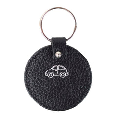 Chaveiro Carro Masculino Preto Liso Pronta Entrega