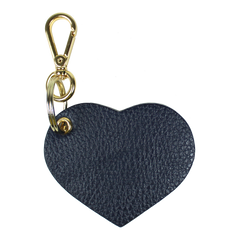 Chaveiro Coração Marinho Liso Pronta Entrega