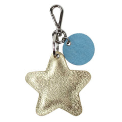 Chaveiro Estrela em Couro Personalizado