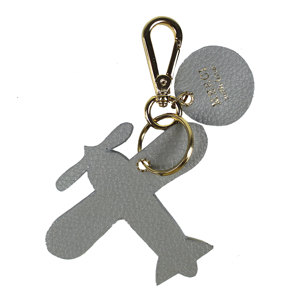 Chaveiro Little Plane em Couro Personalizado