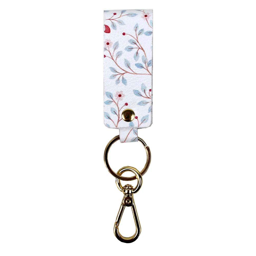 Chaveiro Meg Estampa Blossom Tecido Pronta Entrega