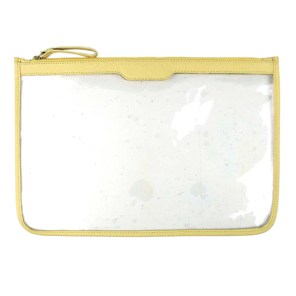Pasta A4 Crystal em Vinil e Couro Personalizada