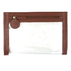 Necessaire Fly Caramelo Liso Pronta Entrega
