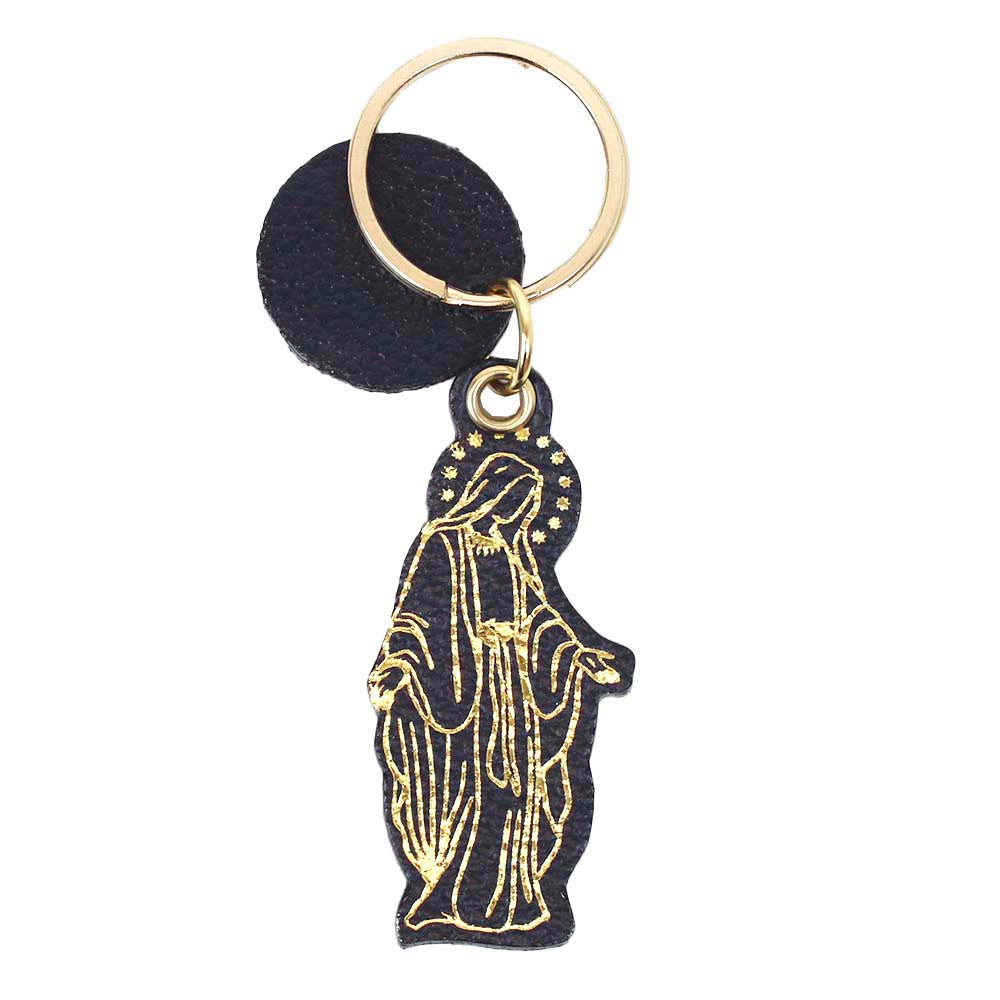 Chaveiro Nossa Senhora das Graças Marinho Liso Pronta Entrega