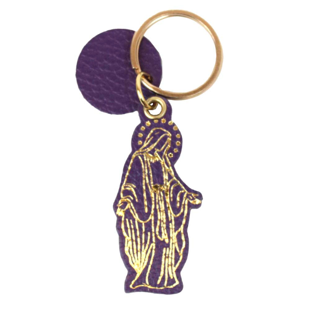 Chaveiro Nossa Senhora das Graças Purple Pronta Entrega