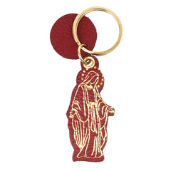 Chaveiro Nossa Senhora das Graças Vermelho Liso Pronta Entrega