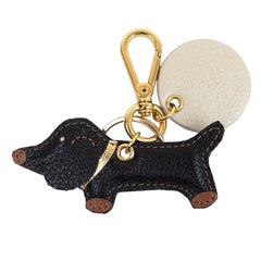 Chaveiro Cachorro Bartô em Couro Personalizado