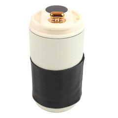 Copo Térmico Branco com Preto Liso Pronta Entrega