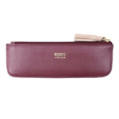 Estojo Lya Burgundy Liso com Rose Liso Pronta Entrega