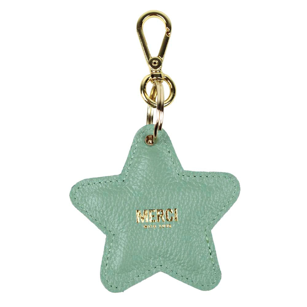 Chaveiro Estrela Menta Liso Pronta Entrega